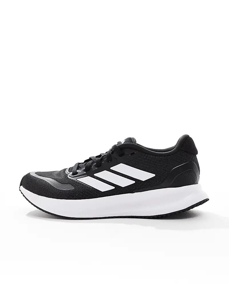 Кроссовки adidas Running RunFalcon черного и белого цвета adidas performance — фото 2