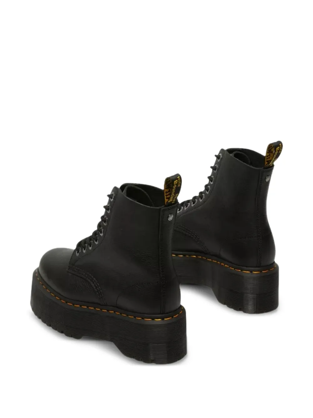 Ботинки на платформе Dr. Martens, черный — фото 4