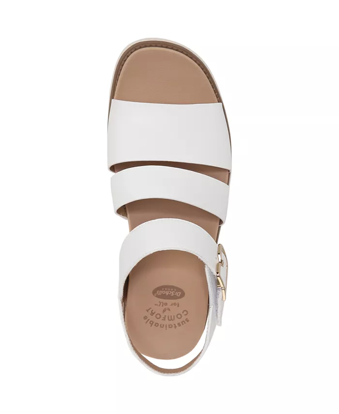 Женские босоножки Island-Glow с ремешками Dr. Scholl's, белый — фото 4