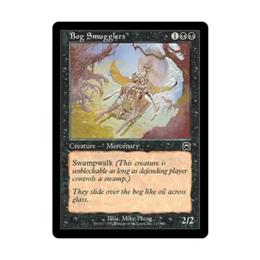 

CCG Болотные контрабандисты (С) (фольга), MTG - Mercadian Masques