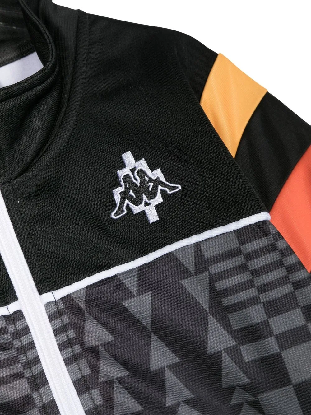 Спортивная куртка с геометричным принтом Marcelo Burlon County Of Milan, черный — фото 3