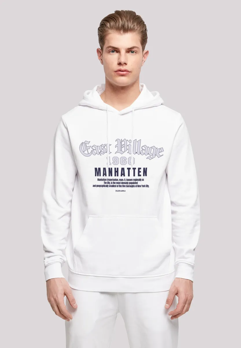 

Толстовка F4NT4STIC " East Village Manhattan HOODIE ", принт, белый