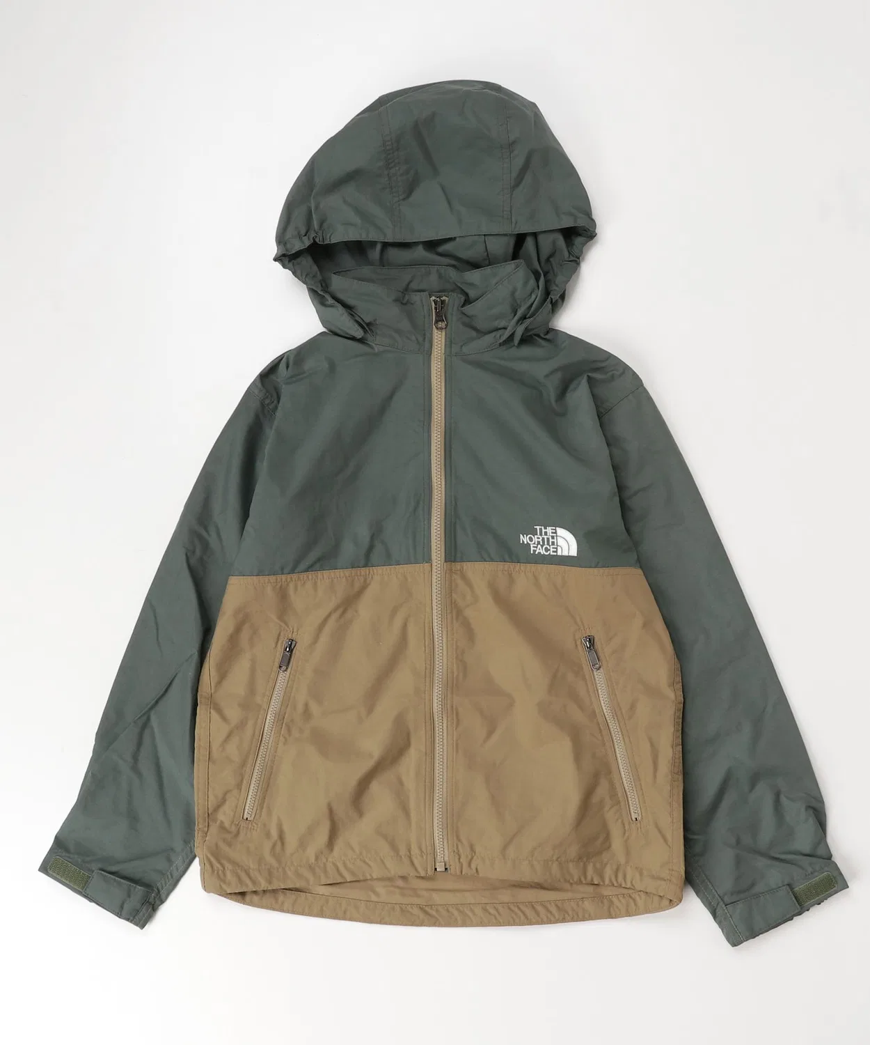 Ветровка The North Face Compact Jacket детская оливковая