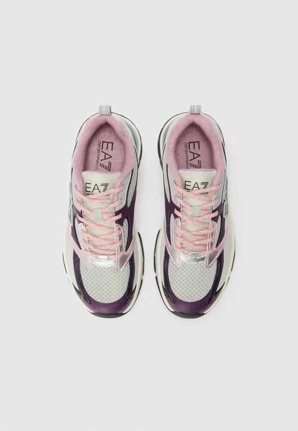 Кроссовки predator Ea7 Emporio Armani, Glacier Gray/Dusty Orchid/Grape/North Atlantic/Pink Fluo/Black — фото 4
