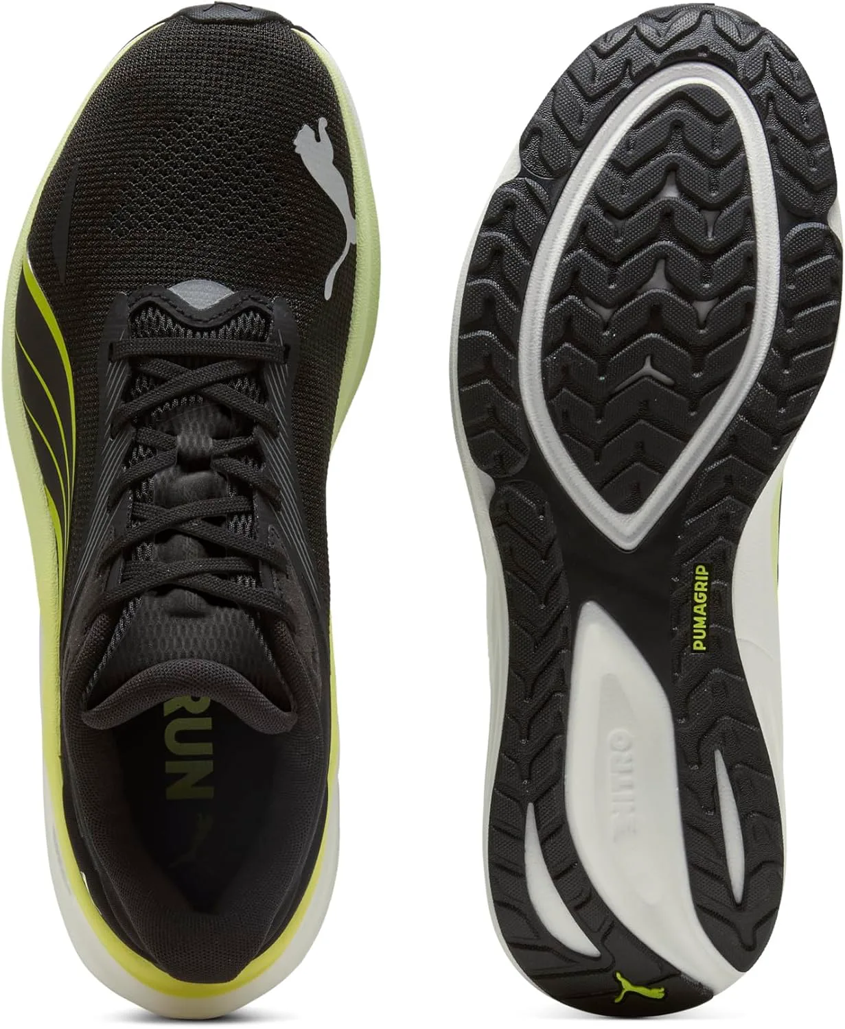 Мужские беговые кроссовки Puma Electrify Nitro 4, черный — фото 4