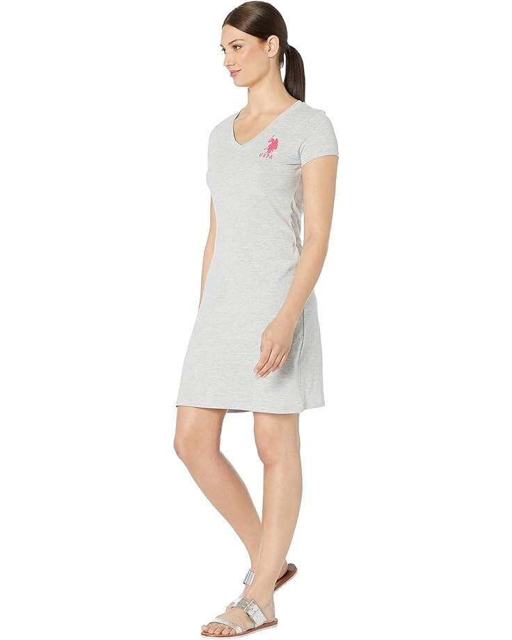 

Платье U.S. POLO ASSN. Sneaker Dress, цвет Light Heather Grey