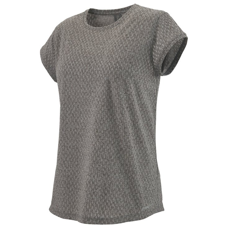 

Футболка Trail t-shirt w's ridge flow черная - s Patagonia