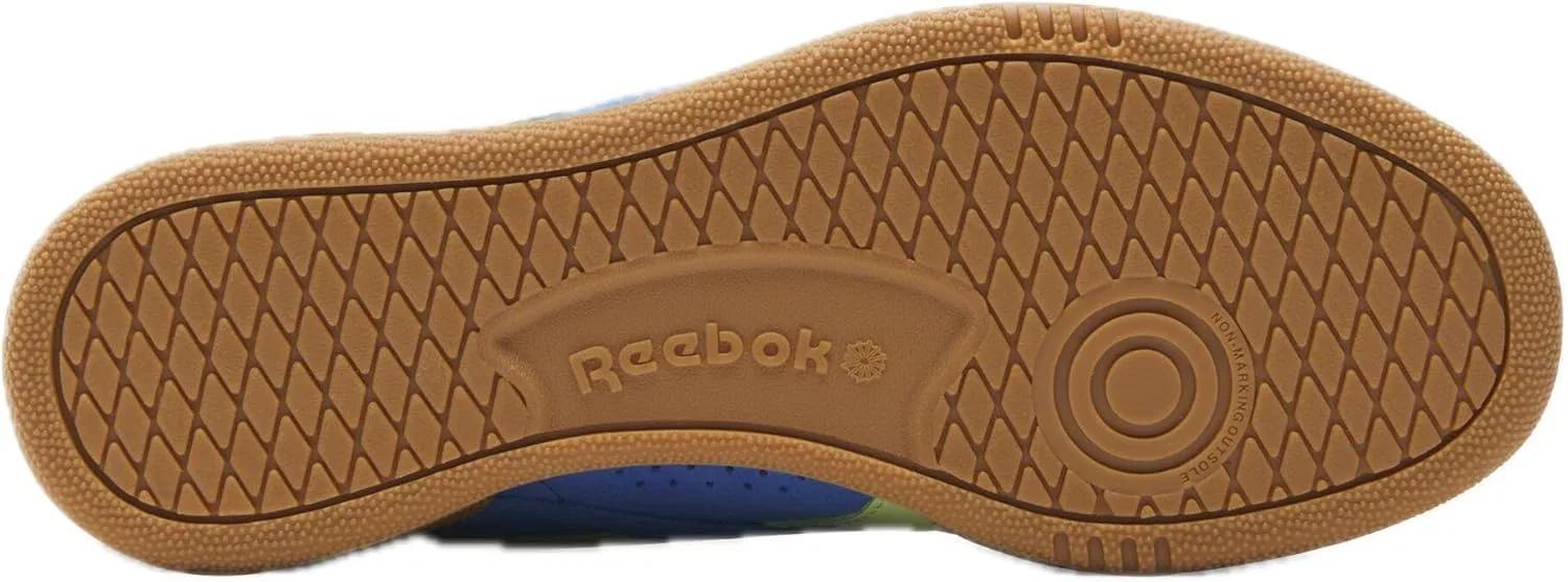 Кроссовки теннисные Reebok Club C Grounds, Kinetic Blue/Astro Lime/Vintage Chalk — фото 4