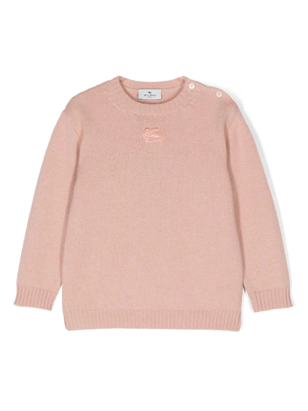 

Свитер с вышивкой Pegaso ETRO KIDS, розовый