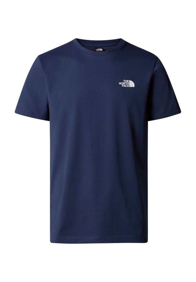 

Футболка с круглым вырезом и логотипом The North Face, синий