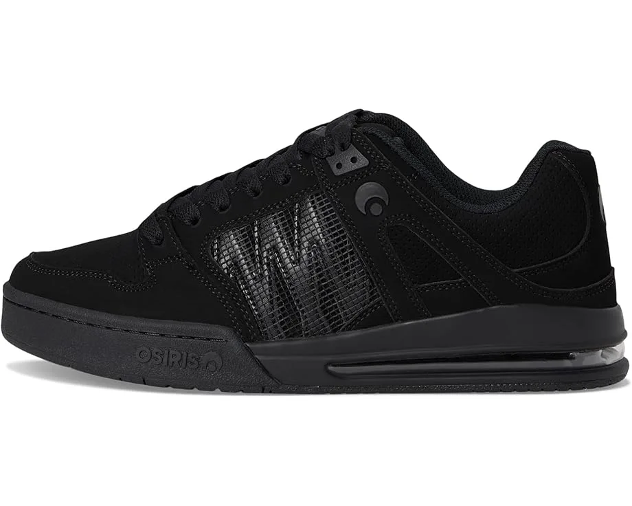 Кроссовки Osiris Pixel, Black/Black/Black — фото 4