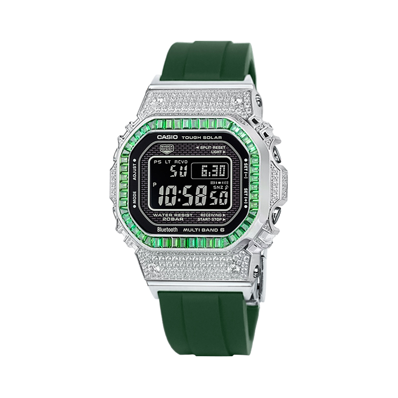 

CASIO Ретрофит серия солнечные часы с датчиком движения ремешок из смолы унисекс черный циферблат