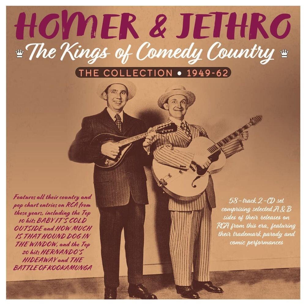 

Диск CD The Kings Of Comedy Country: The Collection 1949-62 - Homer & Jethro