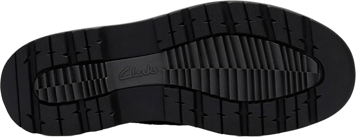 Мужские ботинки Clarks Maplewalk Rise Chukka, Black Leather — фото 3