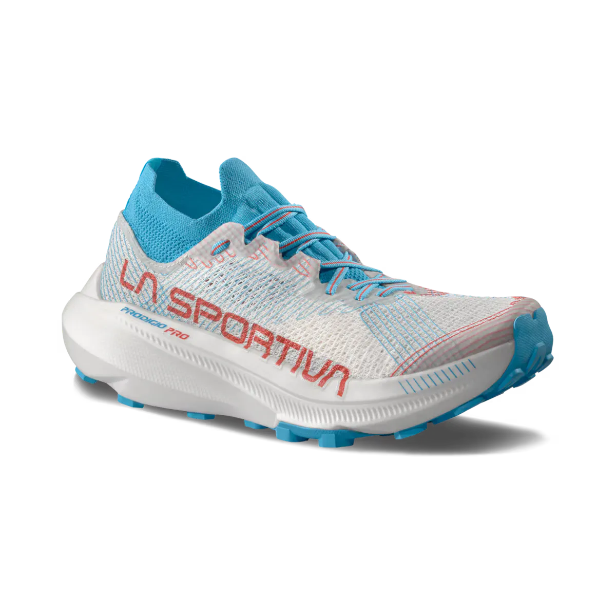 Женские кроссовки для трейлраннинга La Sportiva Prodigio Pro, белый/синий — фото 3