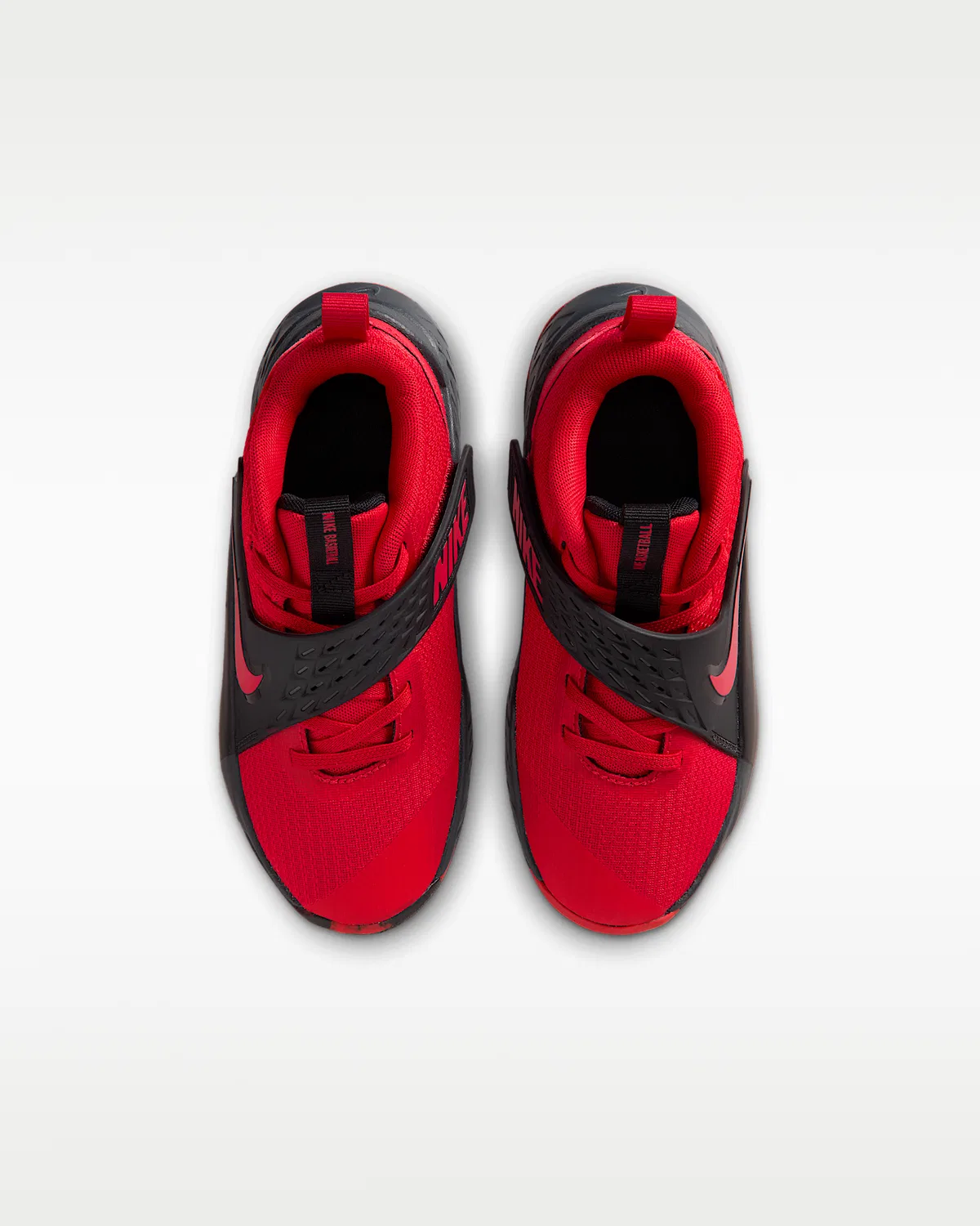 Детские кроссовки Nike Team Hustle D 12, University Red/Black/Anthracite/University Red — фото 4