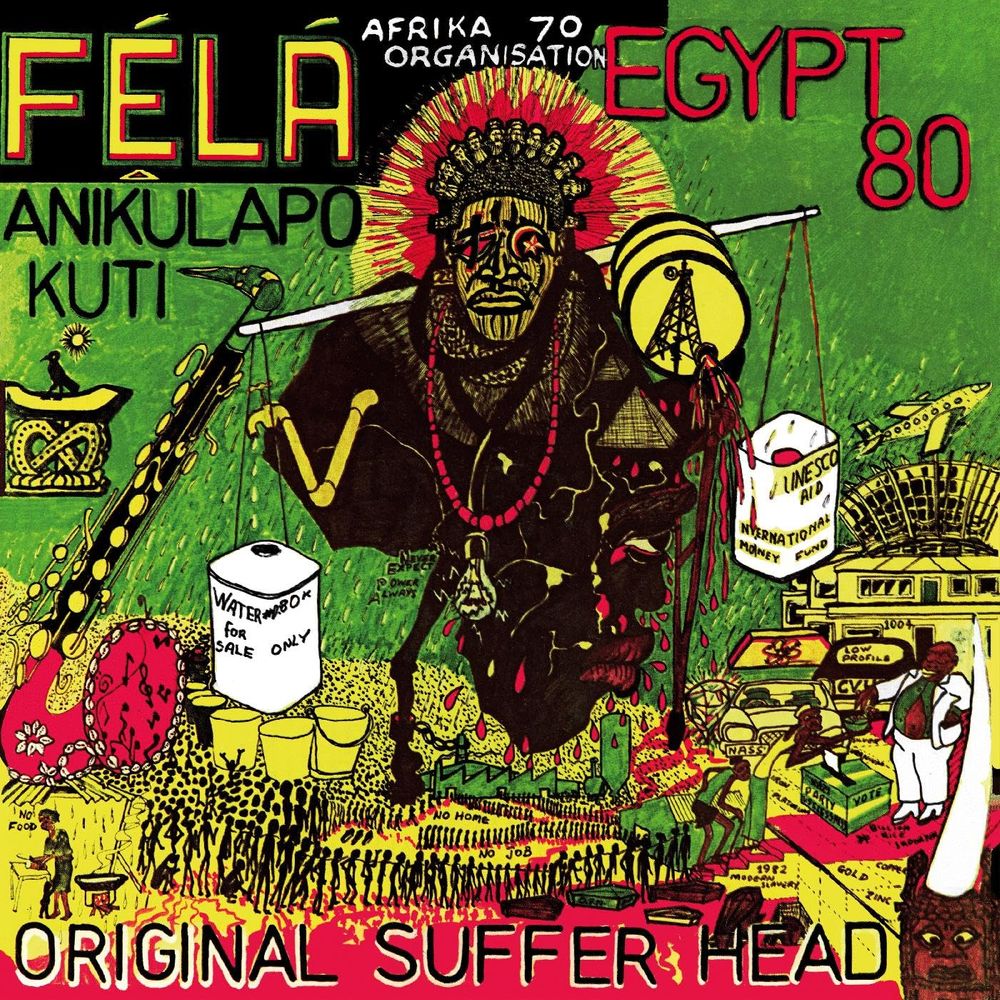 

Виниловая пластинка LP Original Suffer Head [Light Green Vinyl] - Fela Kuti