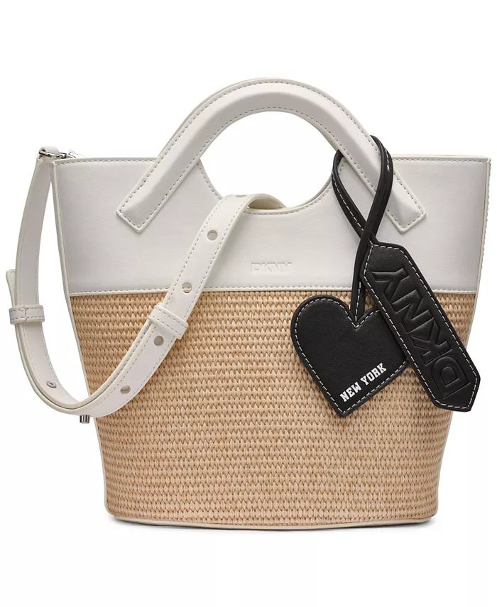 

Сумка кросс-боди Malena Small Bucket DKNY, коричневый/бежевый