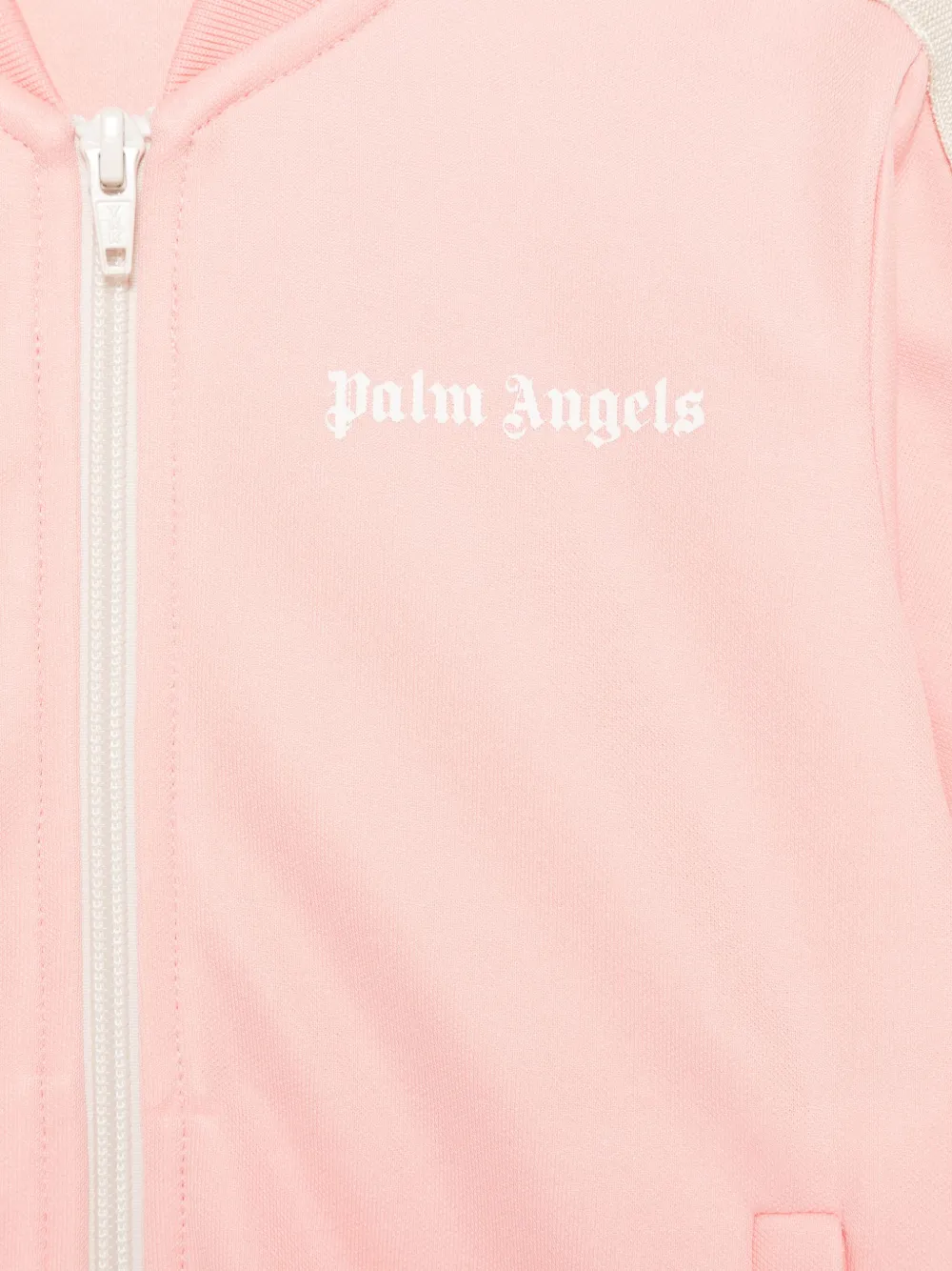 Спортивная толстовка с логотипом Palm Angels Kids, розовый — фото 3