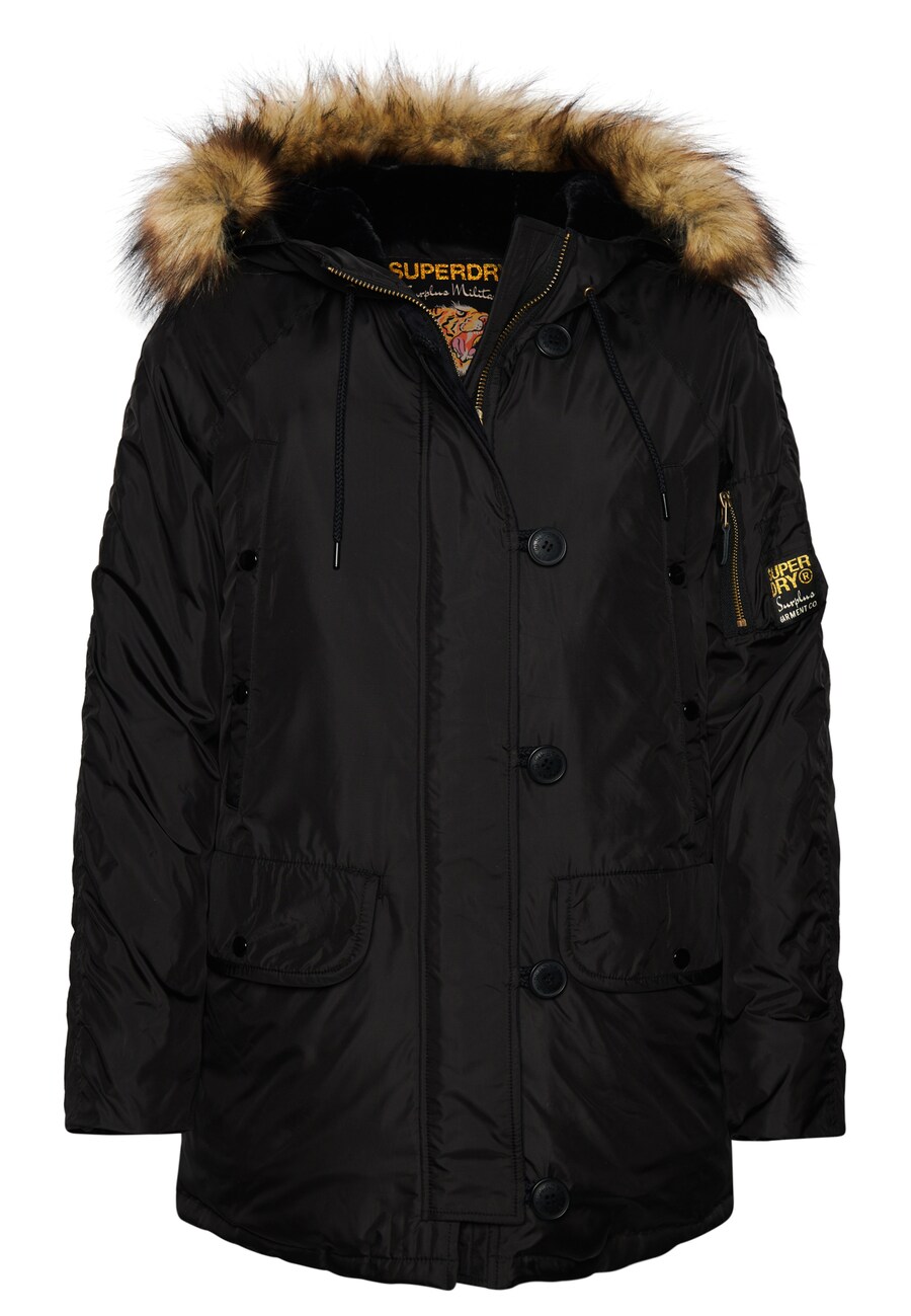 

Зимняя парка Superdry MA1, черный