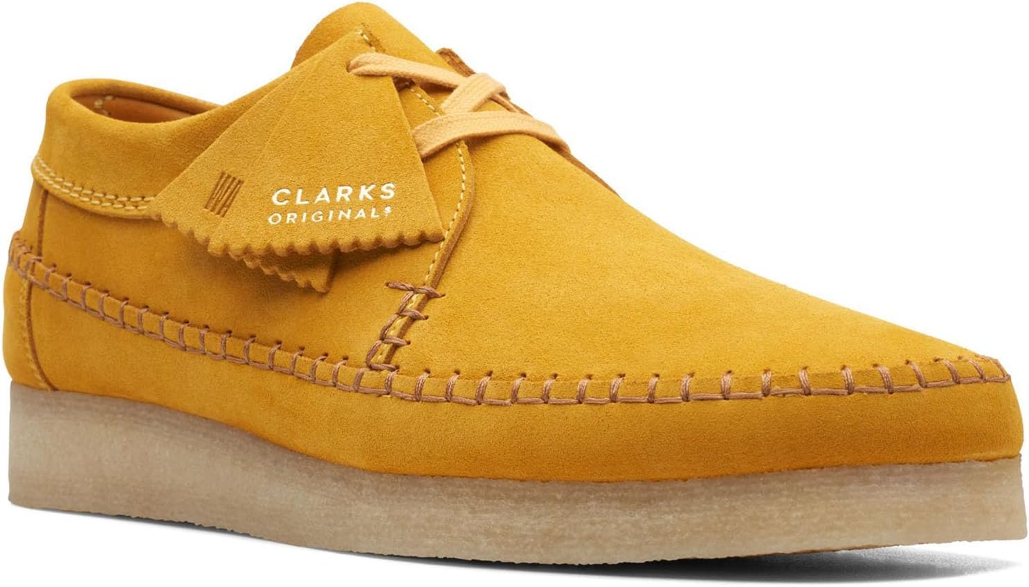 Мужские туфли Clarks Weaver, Mustard — фото 3