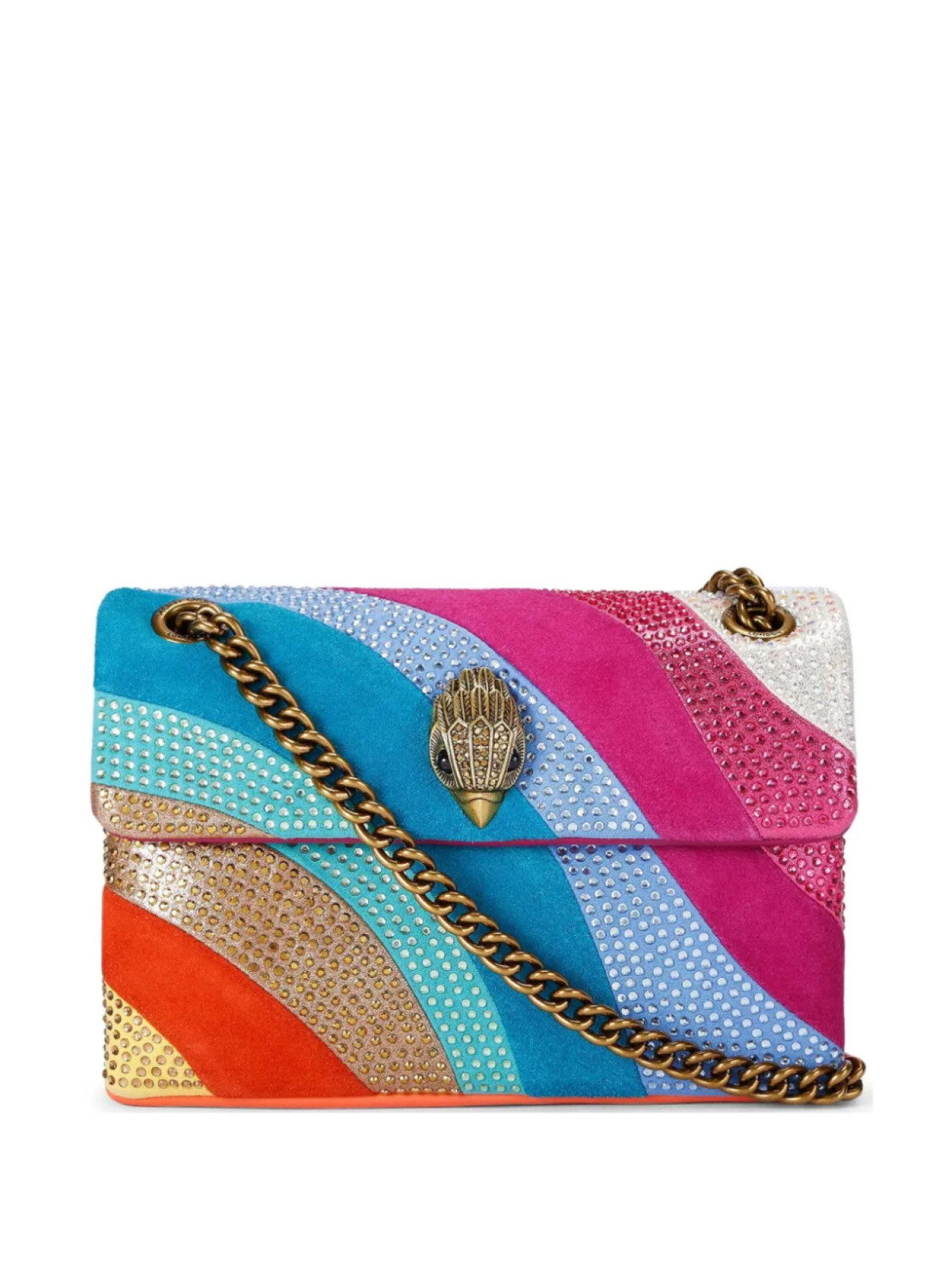 

Kurt Geiger London мини-сумка на плечо Kensington, синий