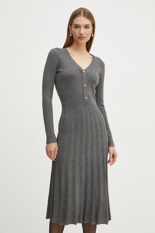 

Платье с добавлением шерсти Morgan, серый