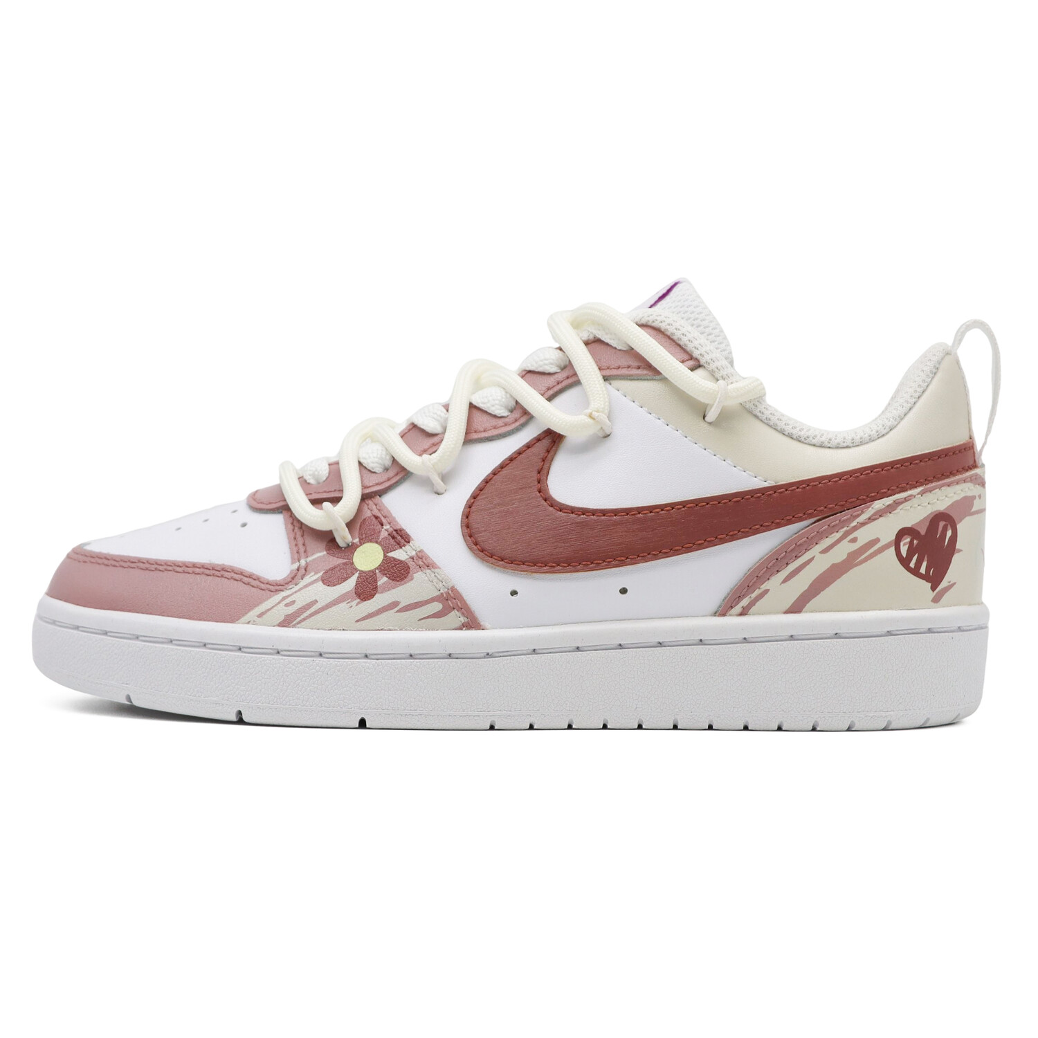 

Женские кроссовки для скейтбординга Nike Court Borough Low, Pink