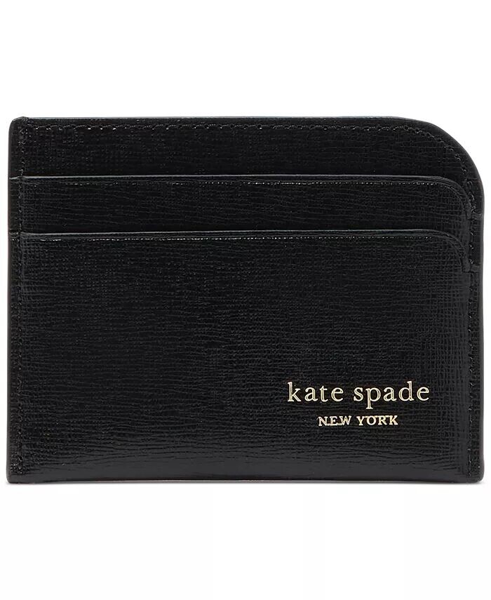 

Визитница Devin из сафьяновой кожи Kate Spade New York, черный