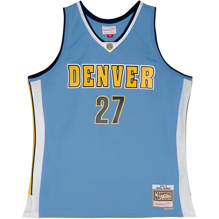 

Майка Mitchell & Ness NBA Road "Денвер Наггетс 2016" Джеймал Мюррей Mitchell Ness синяя