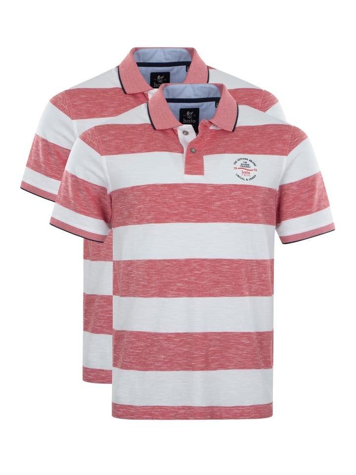 

Поло hajo Riviera, цвет lava