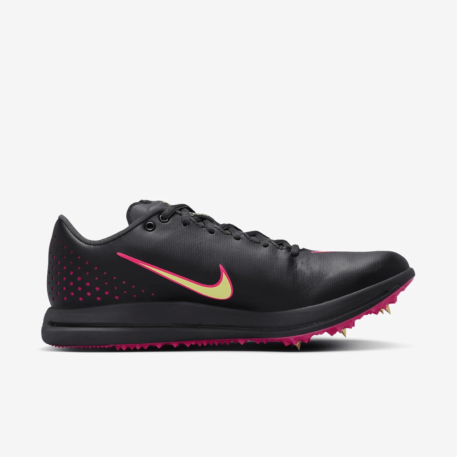 Унисекс бутсы Triple Jump Elite 2 (101 - Белый/Черный/Оранжевый/Гипер-розовый) Nike, Black/Light Lemon Twist/Fierce Pink — фото 3