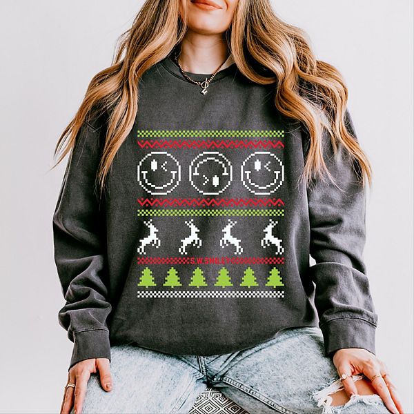 

SWSmiley ugly christmas свитер pixels - женская легкая майка Simply Sage Market, Pepper