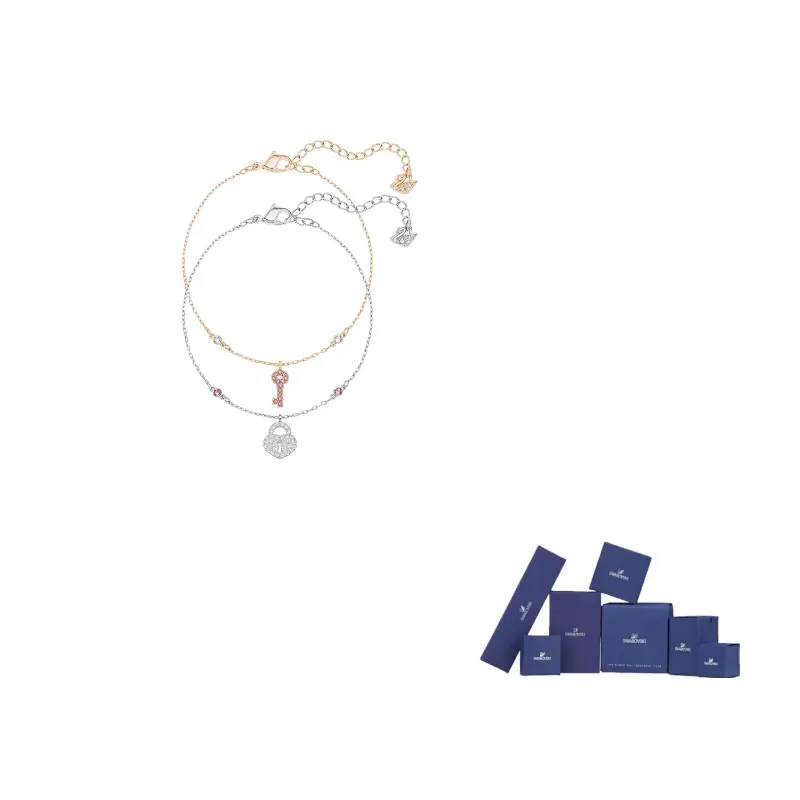 

Кристальные желания браслет для женщин Swarovski, розовый