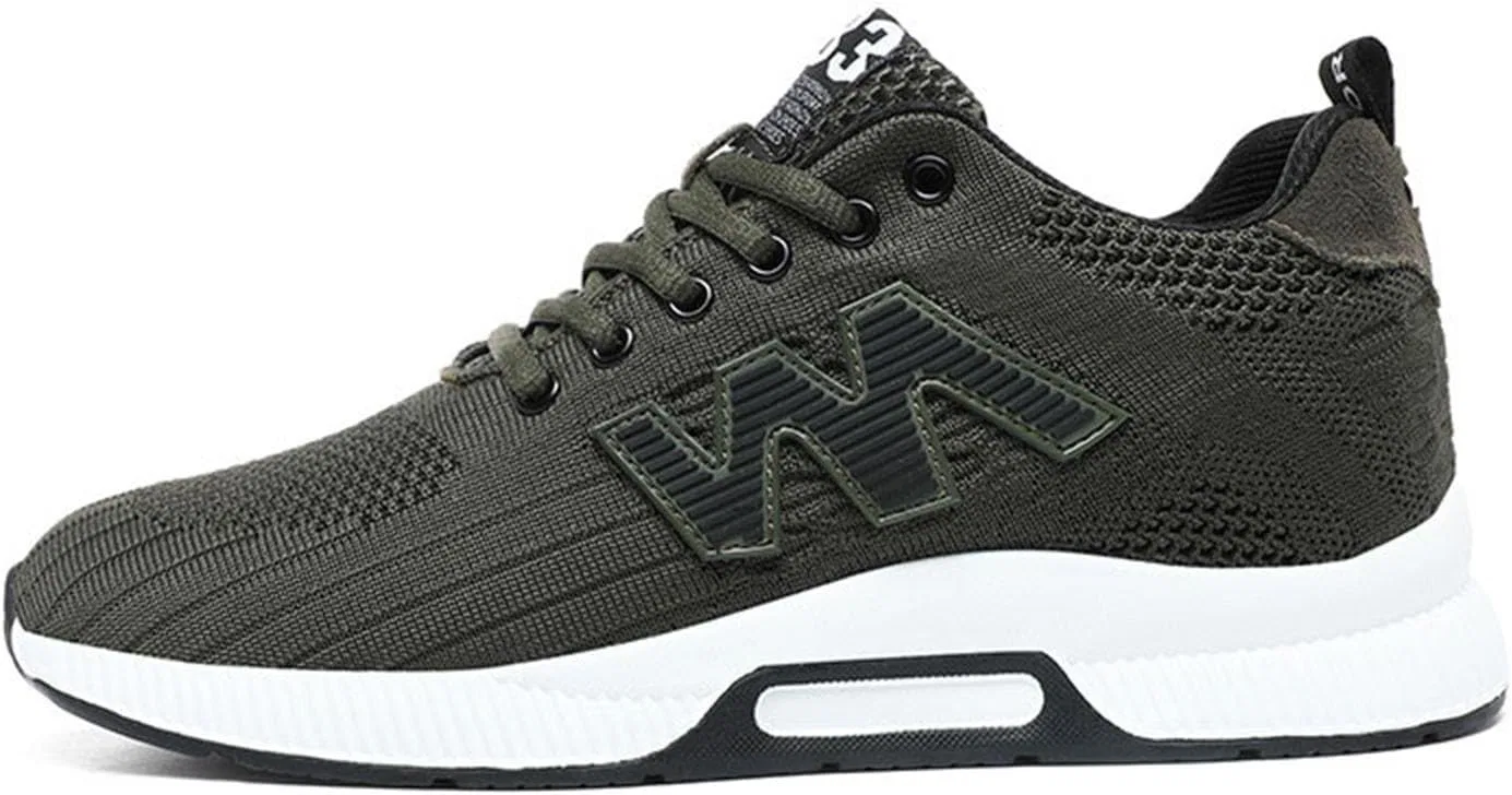 Мужские кроссовки Generic Sneakers Категория товара Обувь Мужские кроссовки - Высококачественные повседневные кроссовки для бега со скрытой пяткой, дышащей сеткой, удобной шнуровкой и легким весом для мужчин Generisch, Grün