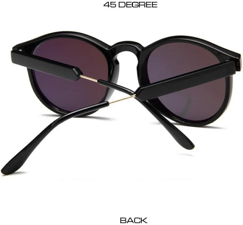 

Модные круглые солнцезащитные очки для женщин, мужчин и унисекс, в крупной оправе, в стиле ретро, ​​оранжевые, с защитой от УФ-излучения UV400 TYUVIVO, Leopard-brown