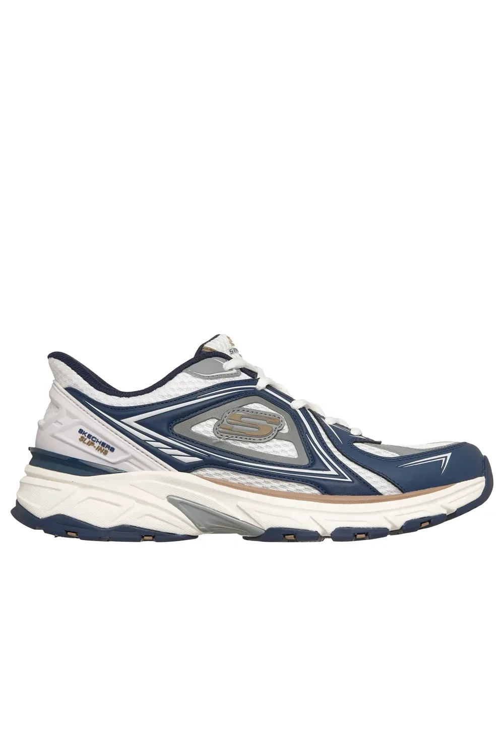 Кроссовки Slip-In STAMINA SPORT KORDAE Debenhams, белый — фото 4