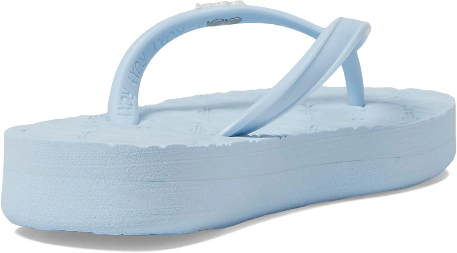 

Сандалии-шлепанцы Roxy girls Rg Viva Stamp, светло-голубой