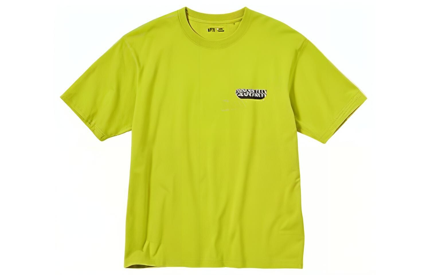 

Футболка унисекс зеленая Uniqlo, зеленый