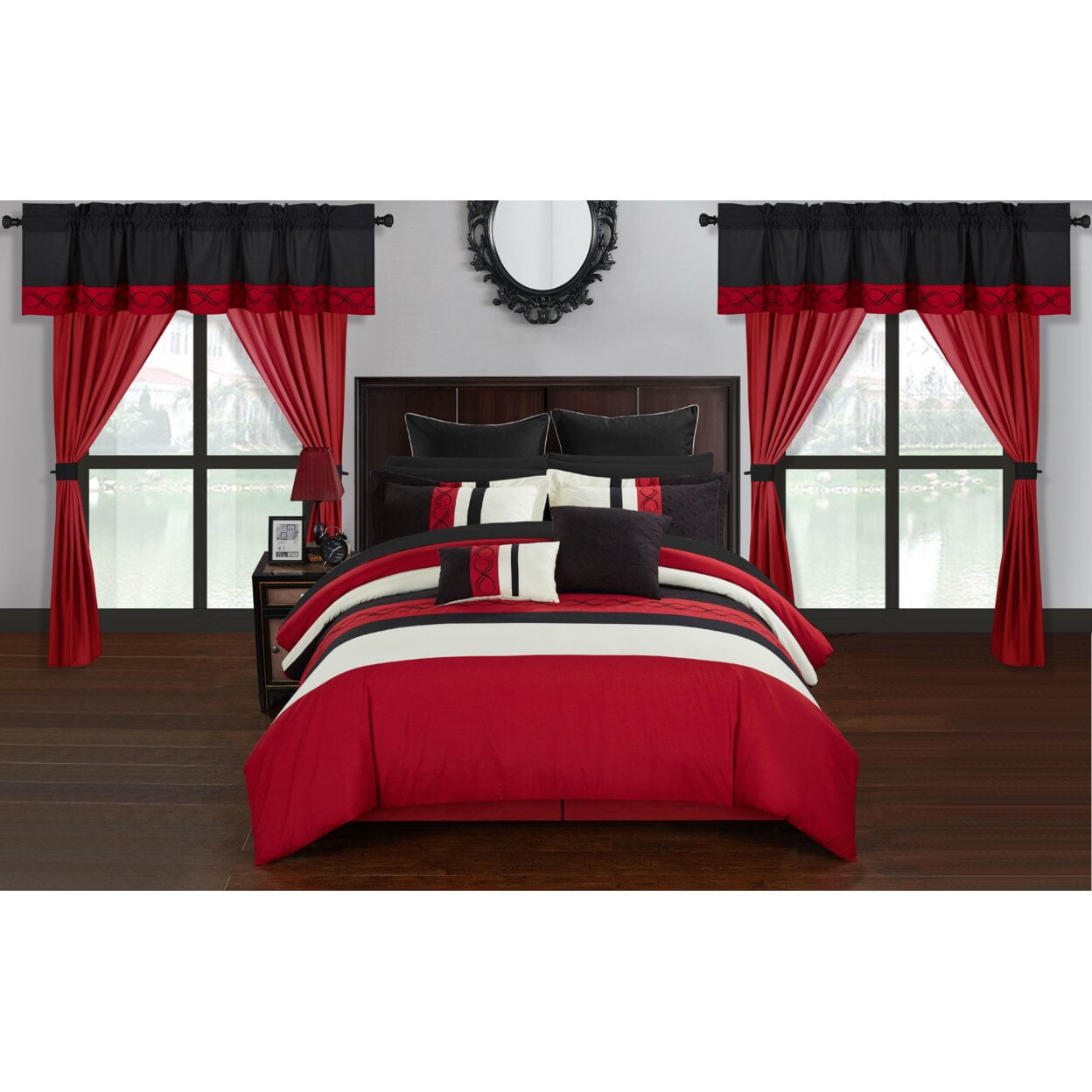 

Комплект постельного белья Chic Home Yair, бежевый