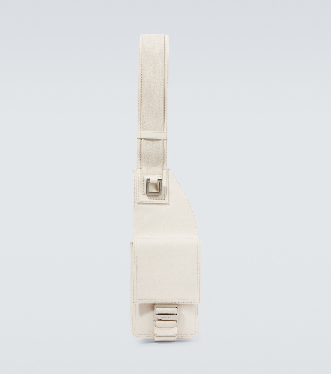 

Кожаная поясная сумка la banane cuerda Jacquemus, белый
