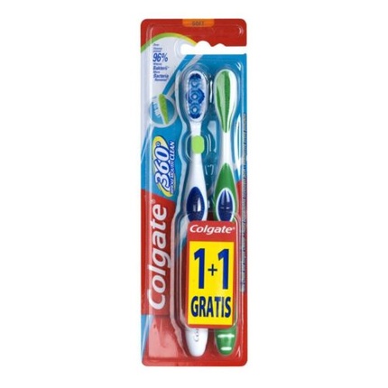 

Мягкая зубная щетка для чистки полости рта 360° - разные цвета Colgate