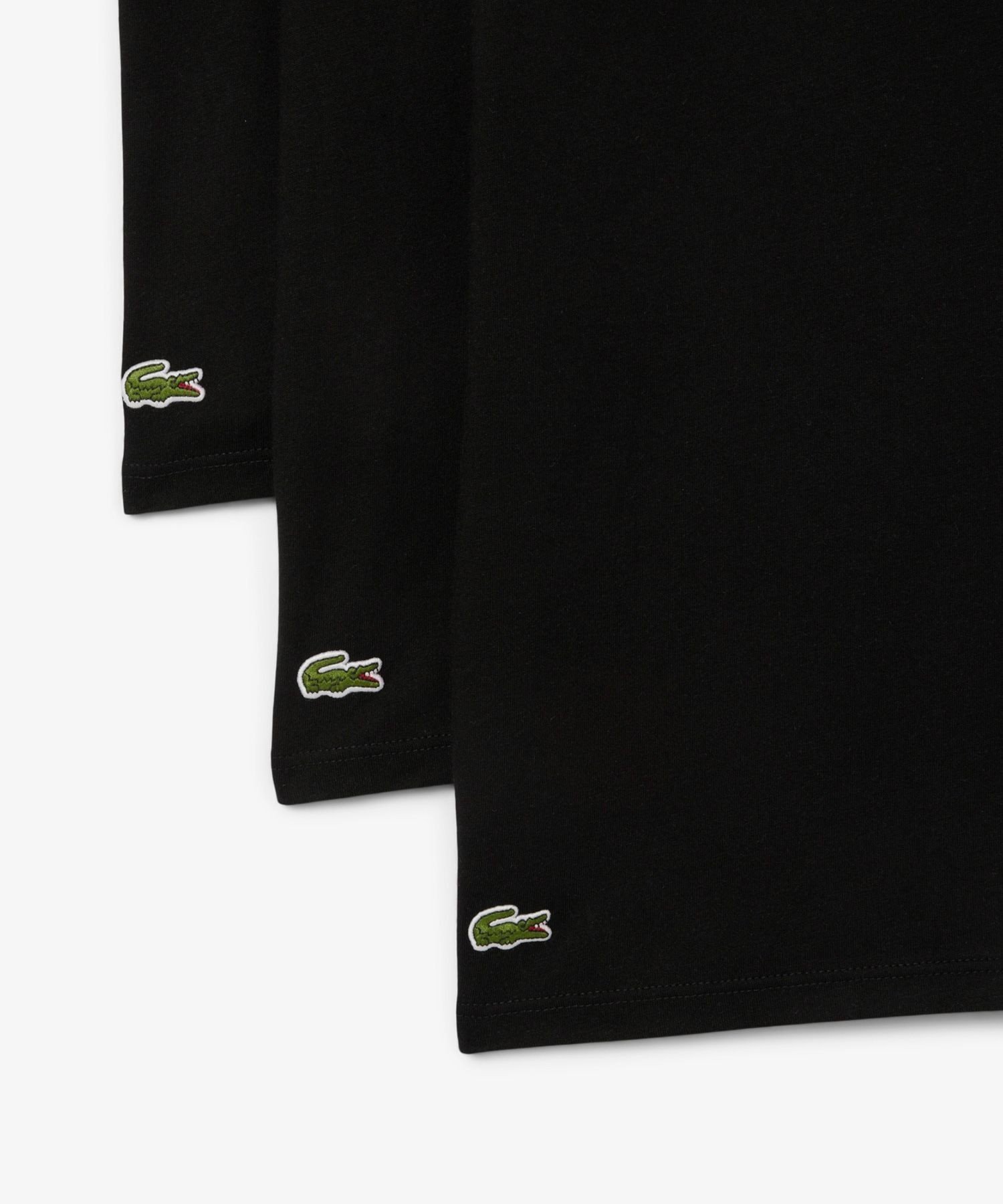 Комплект из 3 предметов: футболка с круглым вырезом и три предмета LACOSTE, Black — фото 3