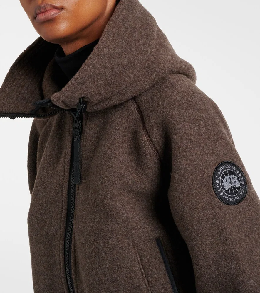 Куртка Black Label Chilliwack из шерстяной смеси Canada Goose, коричневый — фото 4