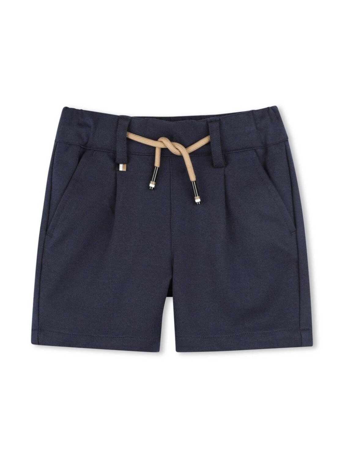 

BOSS Kidswear шорты со складками, синий