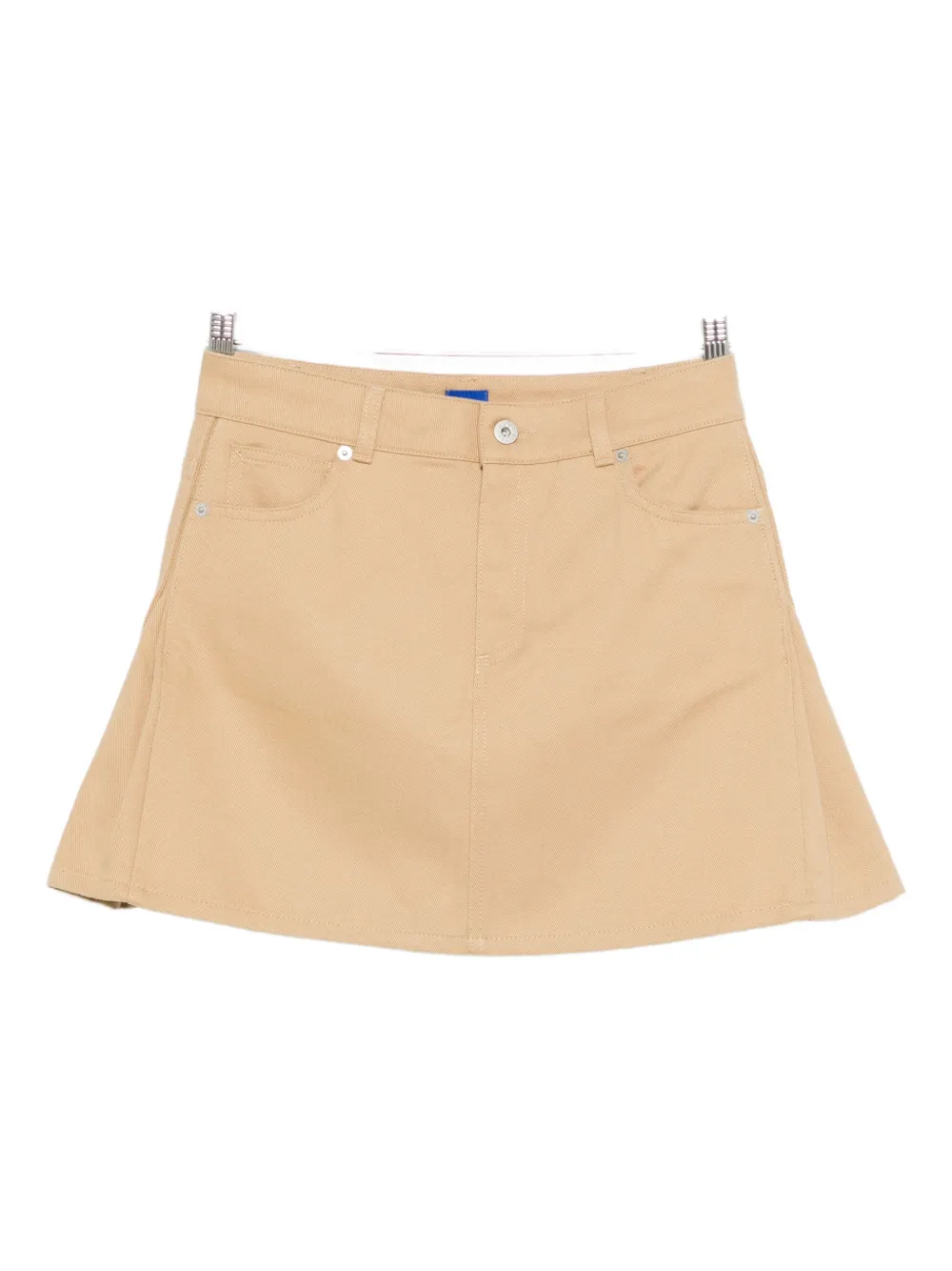 

Мини-юбка с накладными карманами Hugo, коричневый