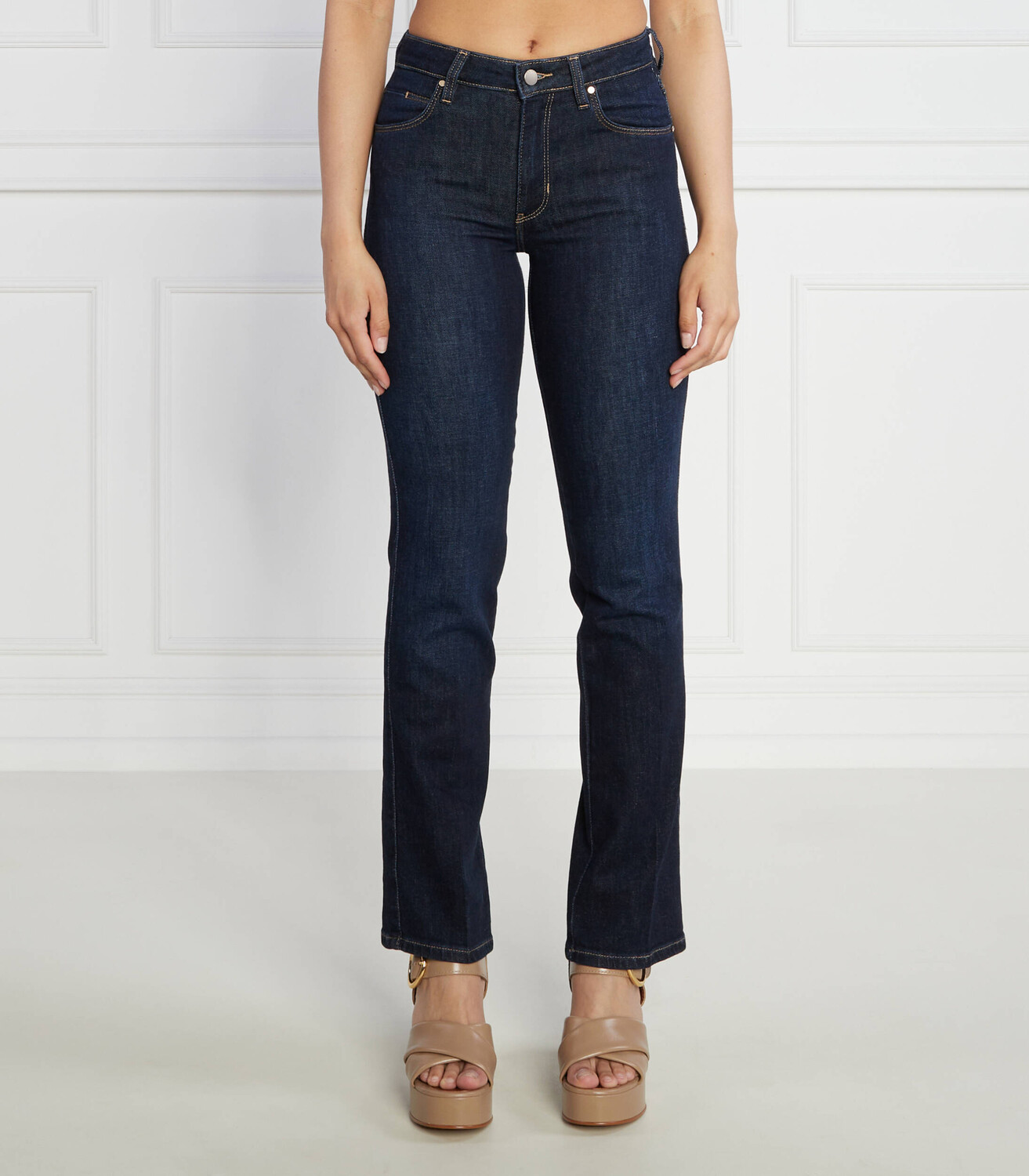 

Джинсы GUESS SEXY Straight fit, темно-синий