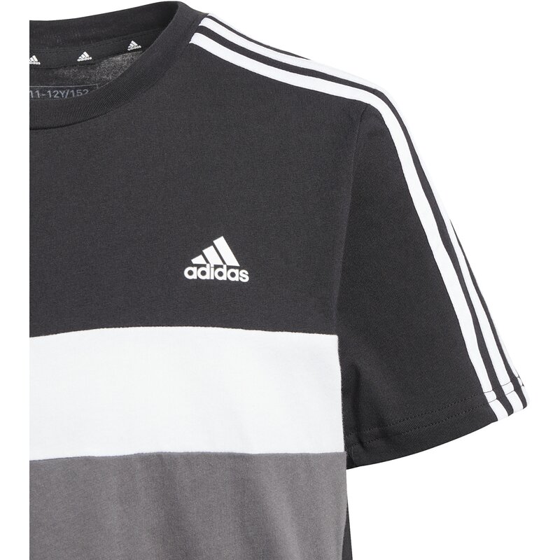 Рубашка tiberio 3-полоски, цветные блоки, хлопок, дети Adidas, мультиколор — фото 3