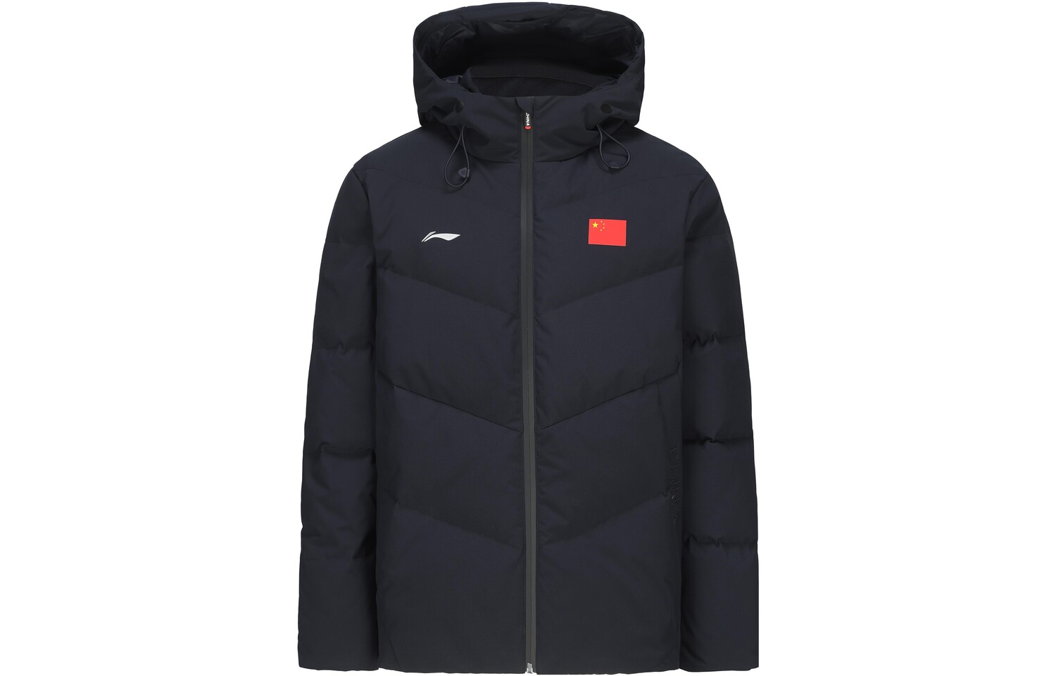 

Li Ning ПОДКЛАДКА Мужской пуховик, Черный