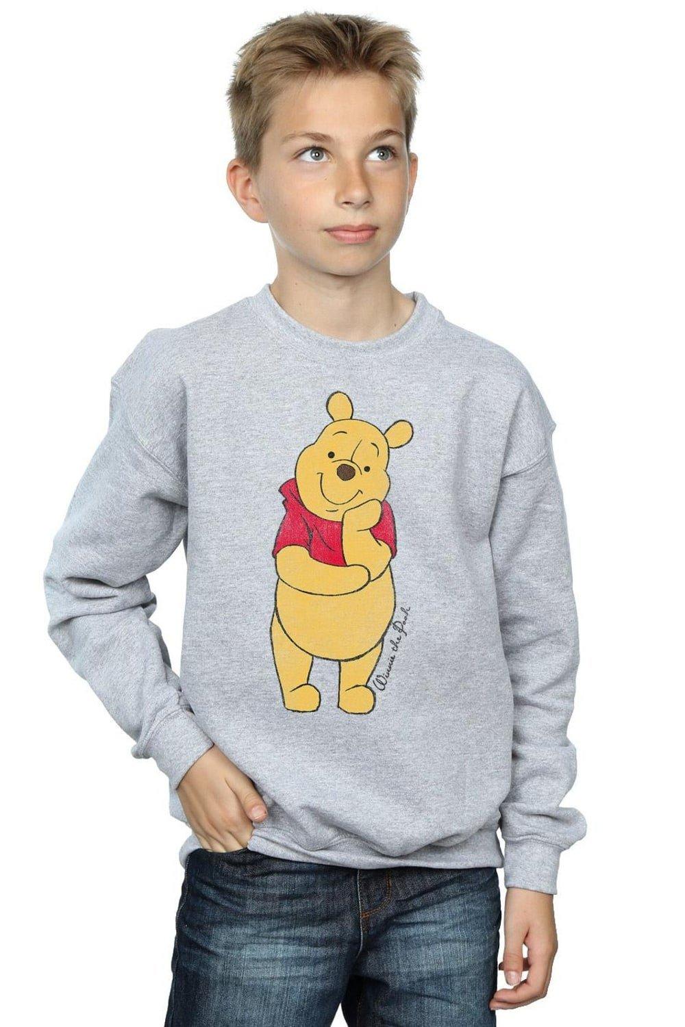 

Классический свитшот Winnie The Pooh, серый